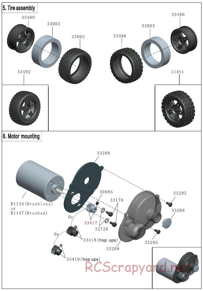 Acme Racing - Flash - Exploded View and Parts List - Page 3