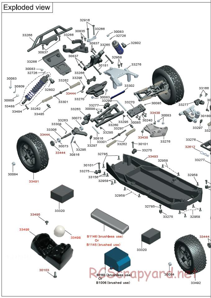 Acme Racing - Flash - Exploded View and Parts List - Page 5