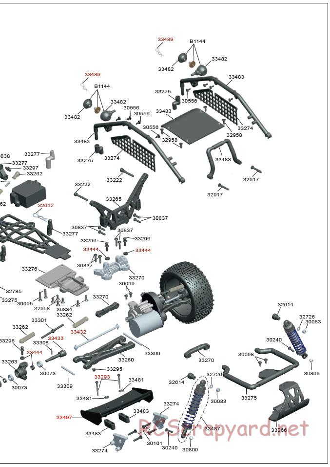 Acme Racing - Flash - Exploded View and Parts List - Page 6