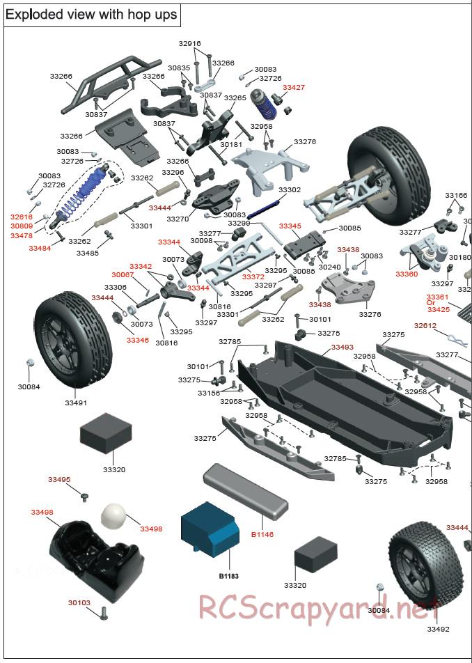 Acme Racing - Flash - Exploded View and Parts List - Page 7