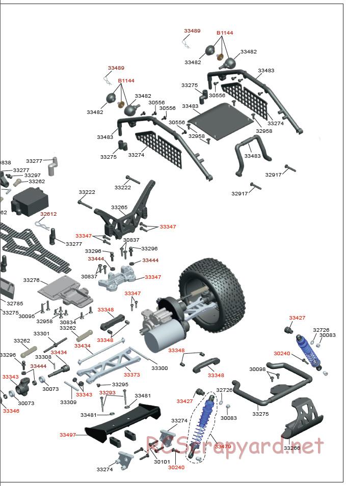 Acme Racing - Flash - Exploded View and Parts List - Page 8