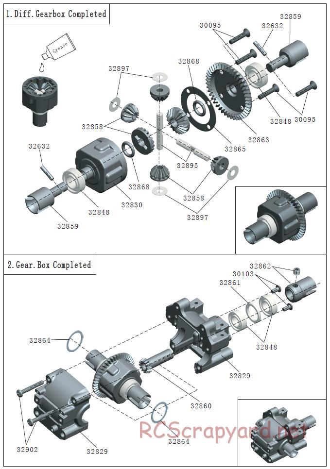 Acme Racing - Mighty - Exploded View and Parts List - Page 2