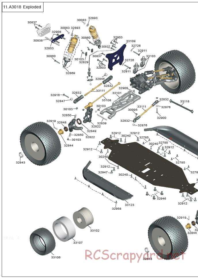 Acme Racing - Mighty - Exploded View and Parts List - Page 5