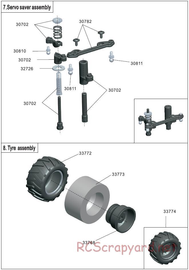 Acme Racing - Mini Carnage - Exploded View and Parts List - Page 5