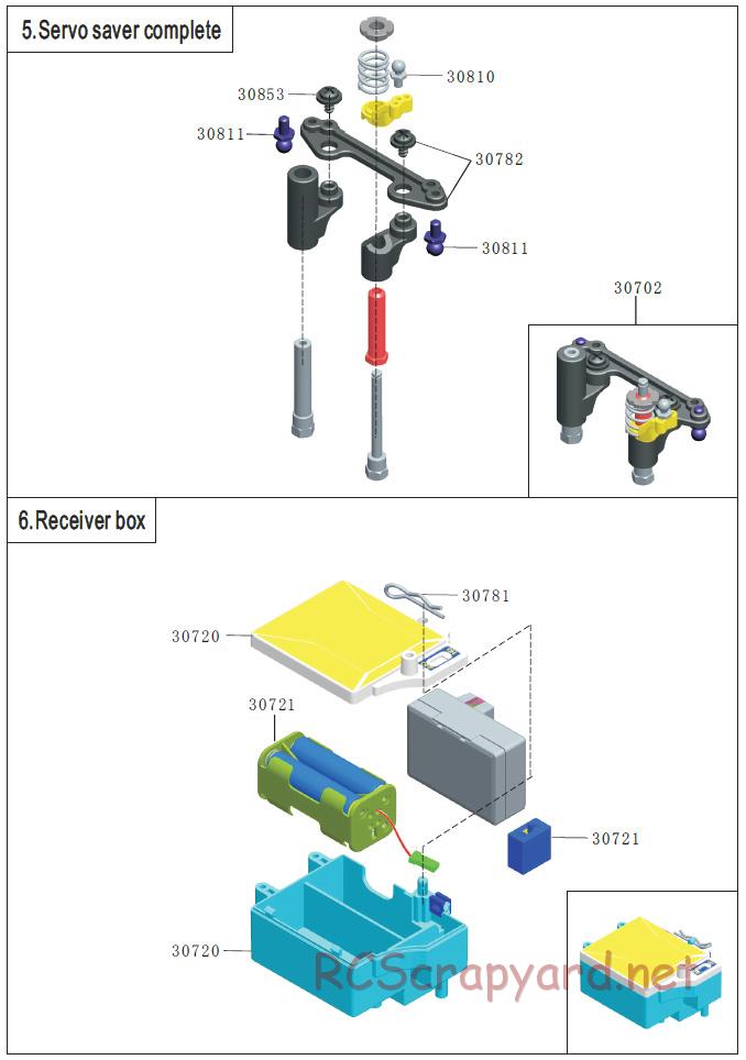 Acme Racing - NB16 - Exploded View and Parts List - Page 4