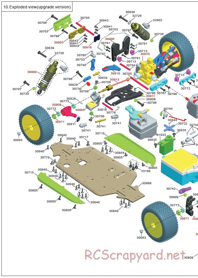 Acme Racing - NB16-SE - Exploded View and Parts List - Page 4