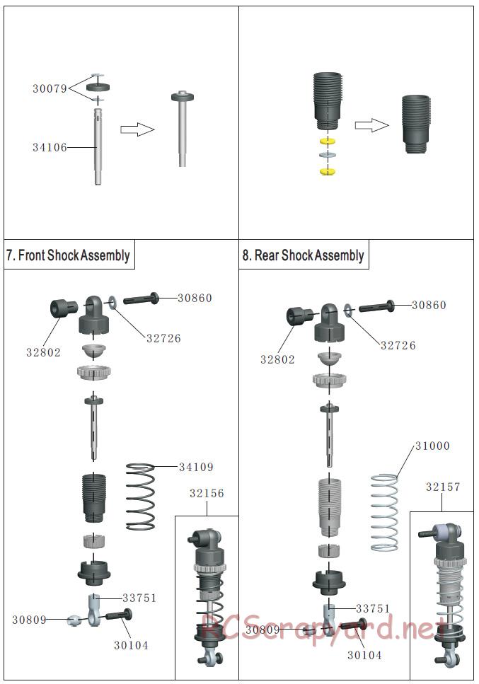 Acme Racing - NB16T-SE - Exploded View and Parts List - Page 4