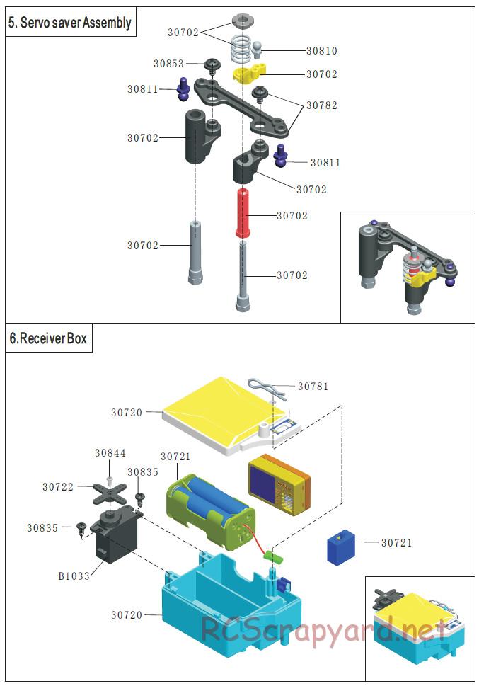 Acme Racing - NB16T - Exploded View and Parts List - Page 4