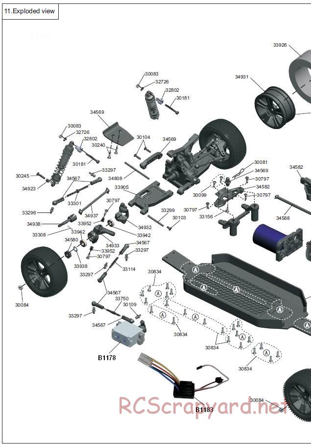 Acme Racing - Paladin - Exploded View and Parts List - Page 4