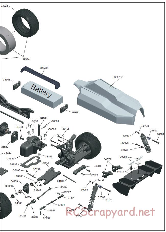 Acme Racing - Paladin - Exploded View and Parts List - Page 5