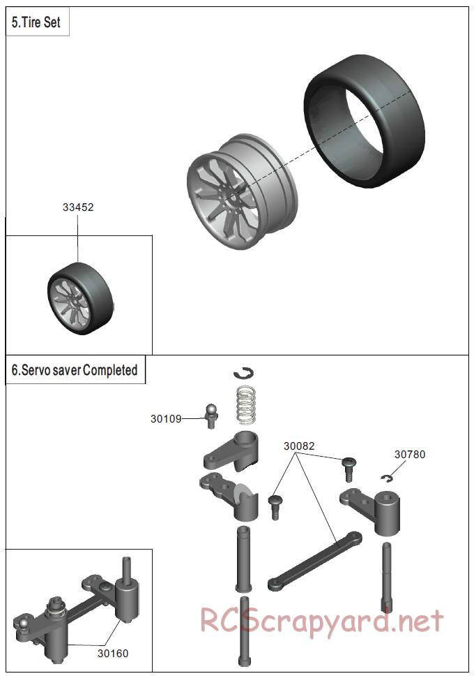 Acme Racing - Phantom - Exploded View and Parts List - Page 4