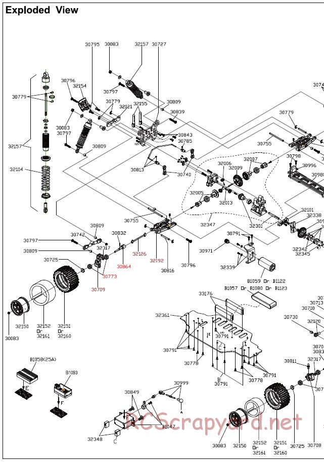 Acme Racing - Pioneer - Exploded View and Parts List - Page 2