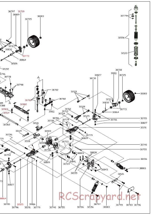 Acme Racing - Pioneer - Exploded View and Parts List - Page 3