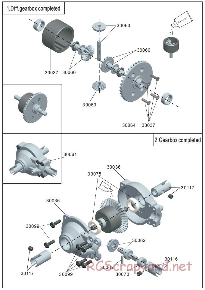 Acme Racing - Trooper GP - Exploded View and Parts List - Page 2