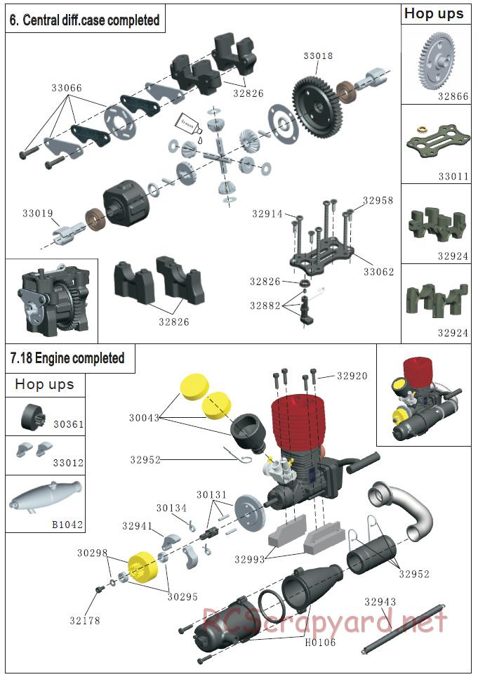 Acme Racing - Trooper GP - Exploded View and Parts List - Page 3