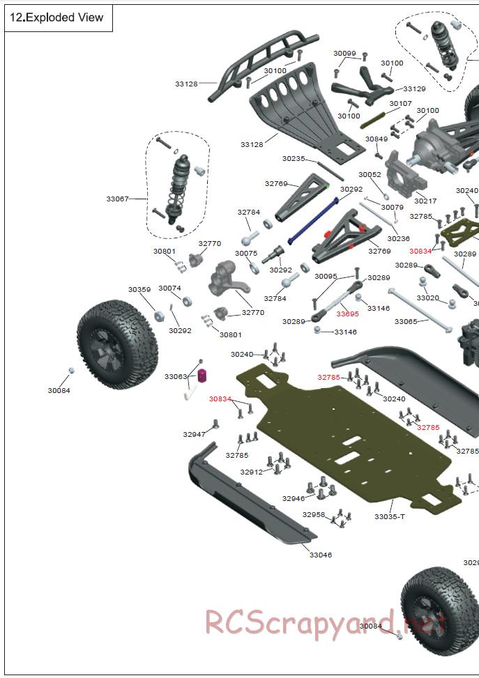 Acme Racing - Trooper GP - Exploded View and Parts List - Page 5