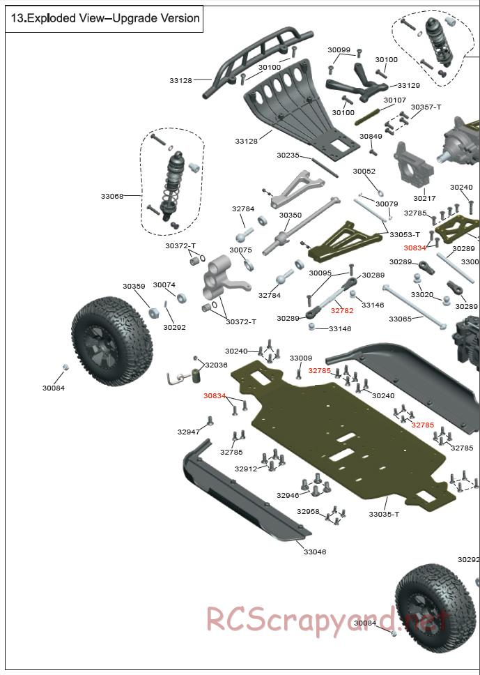 Acme Racing - Trooper GP - Exploded View and Parts List - Page 7