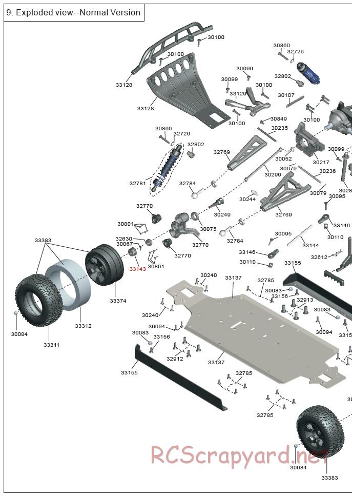 Acme Racing - Trooper EP - Exploded View and Parts List - Page 4