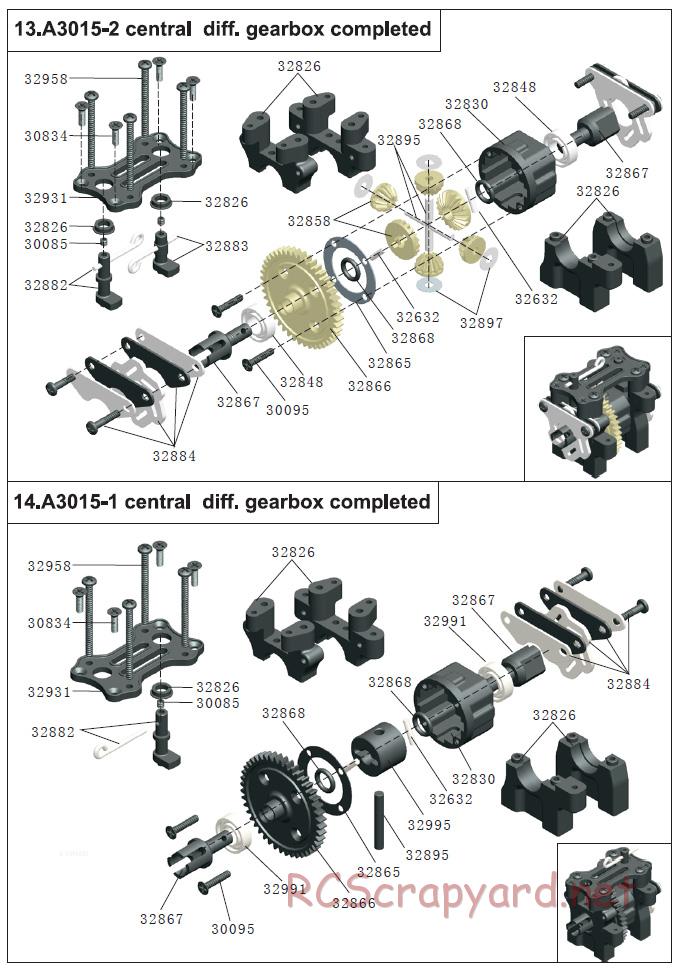 Acme Racing - Warrior Pro - Exploded View and Parts List - Page 4