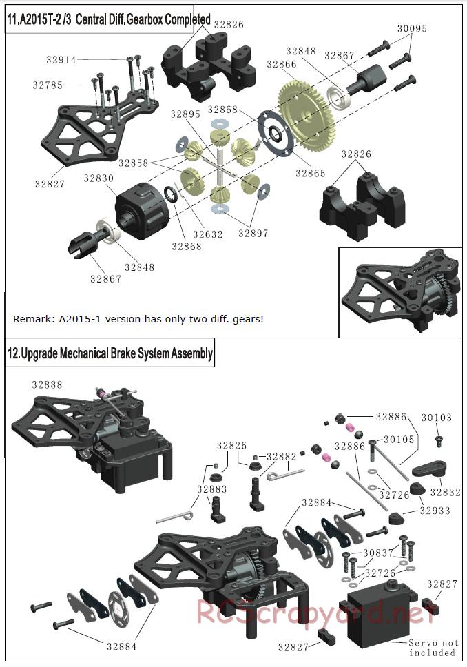 Acme Racing - Werewolf - Exploded View and Parts List - Page 3