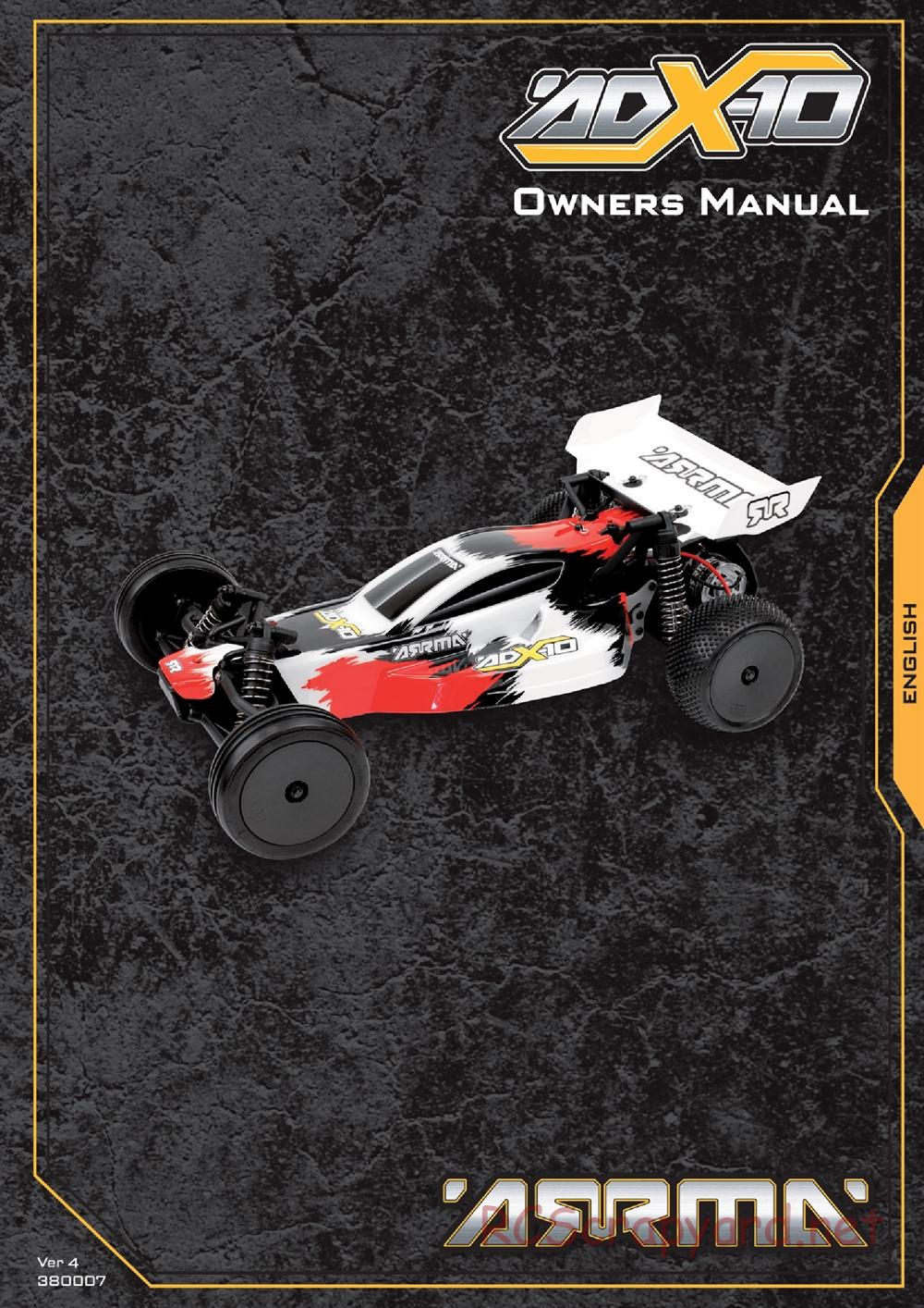 ARRMA - Typhon 6S BLX (2016) - Manual - Page 1