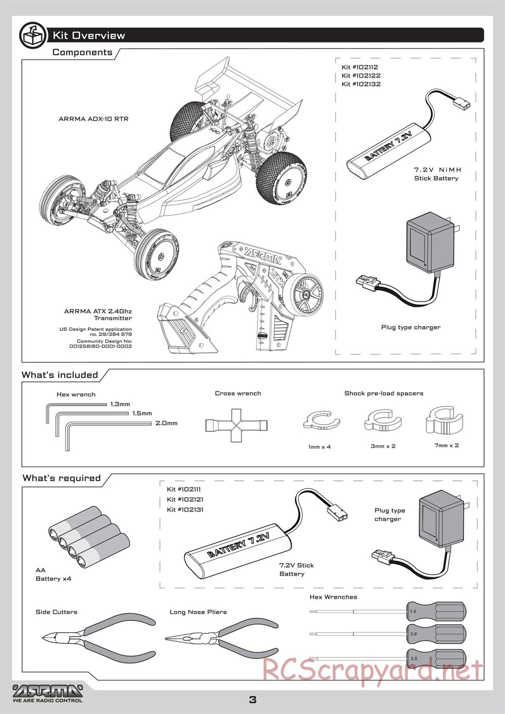 ARRMA - Typhon 6S BLX (2016) - Manual - Page 3