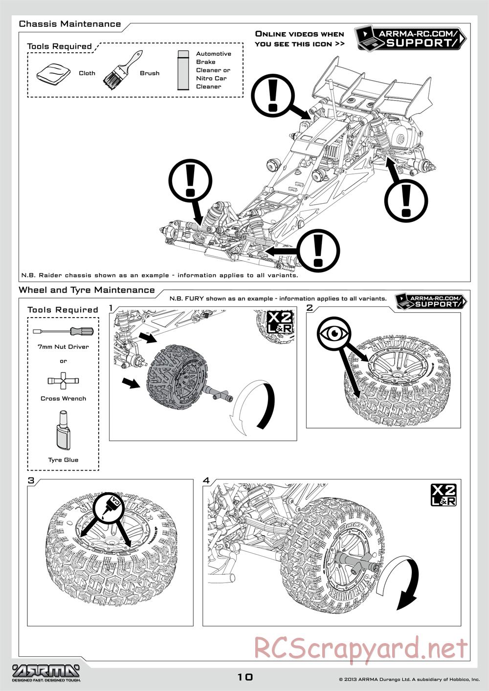 ARRMA - Vorteks BLS (2014) - Manual - Page 10