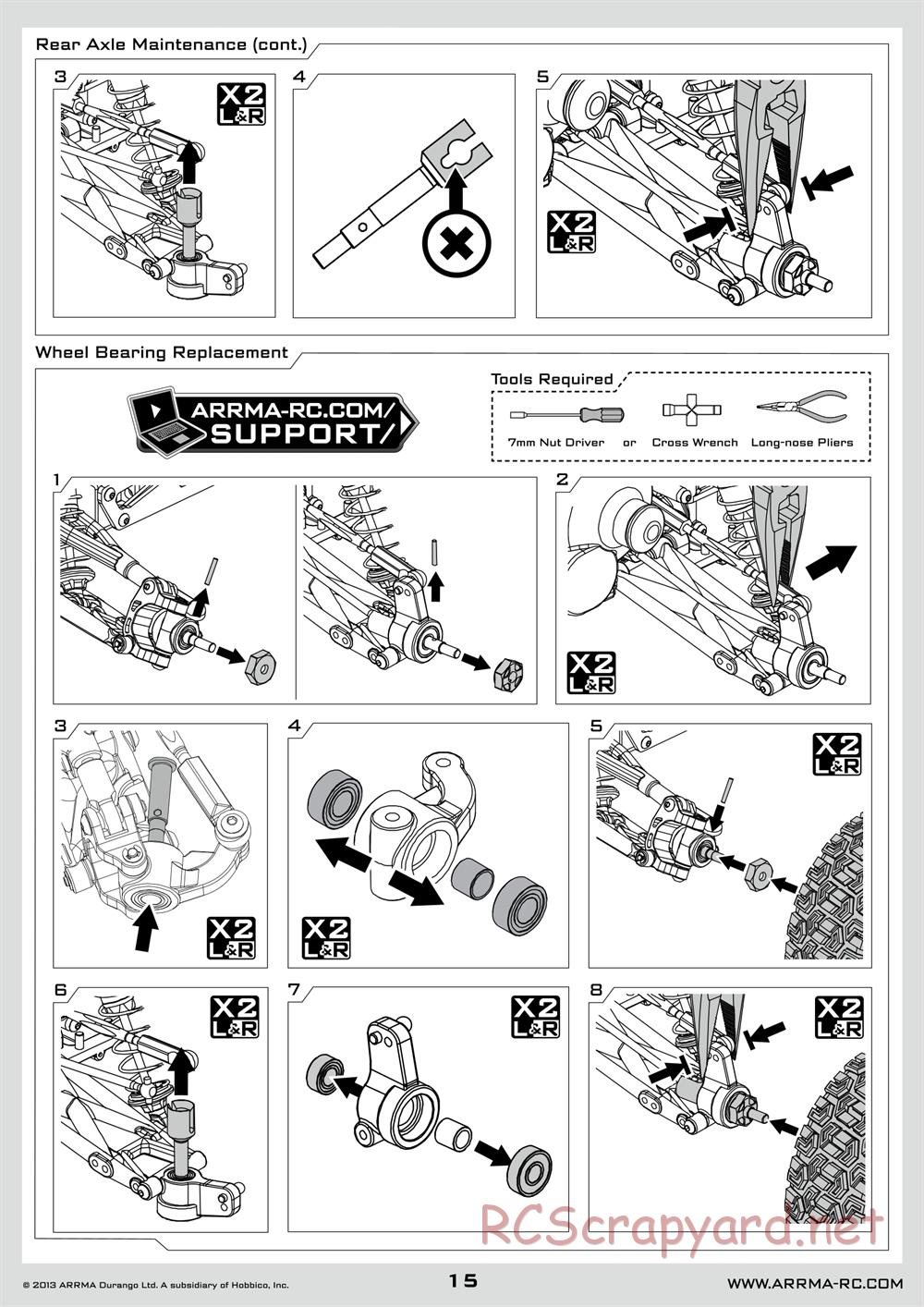 ARRMA - Vorteks BLS (2014) - Manual - Page 15