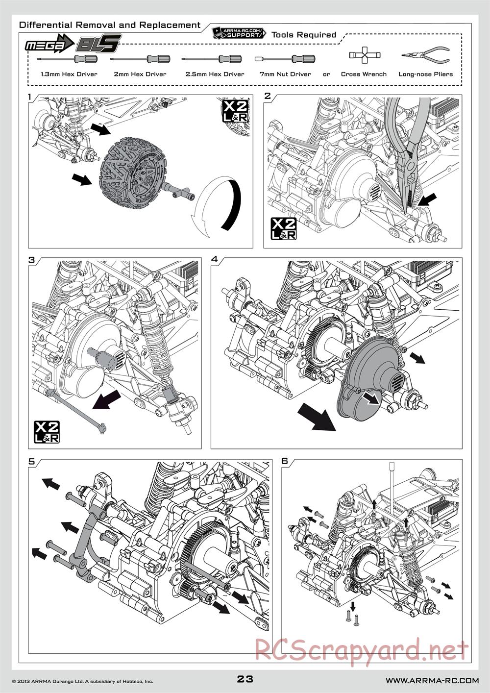 ARRMA - Vorteks BLS (2014) - Manual - Page 23