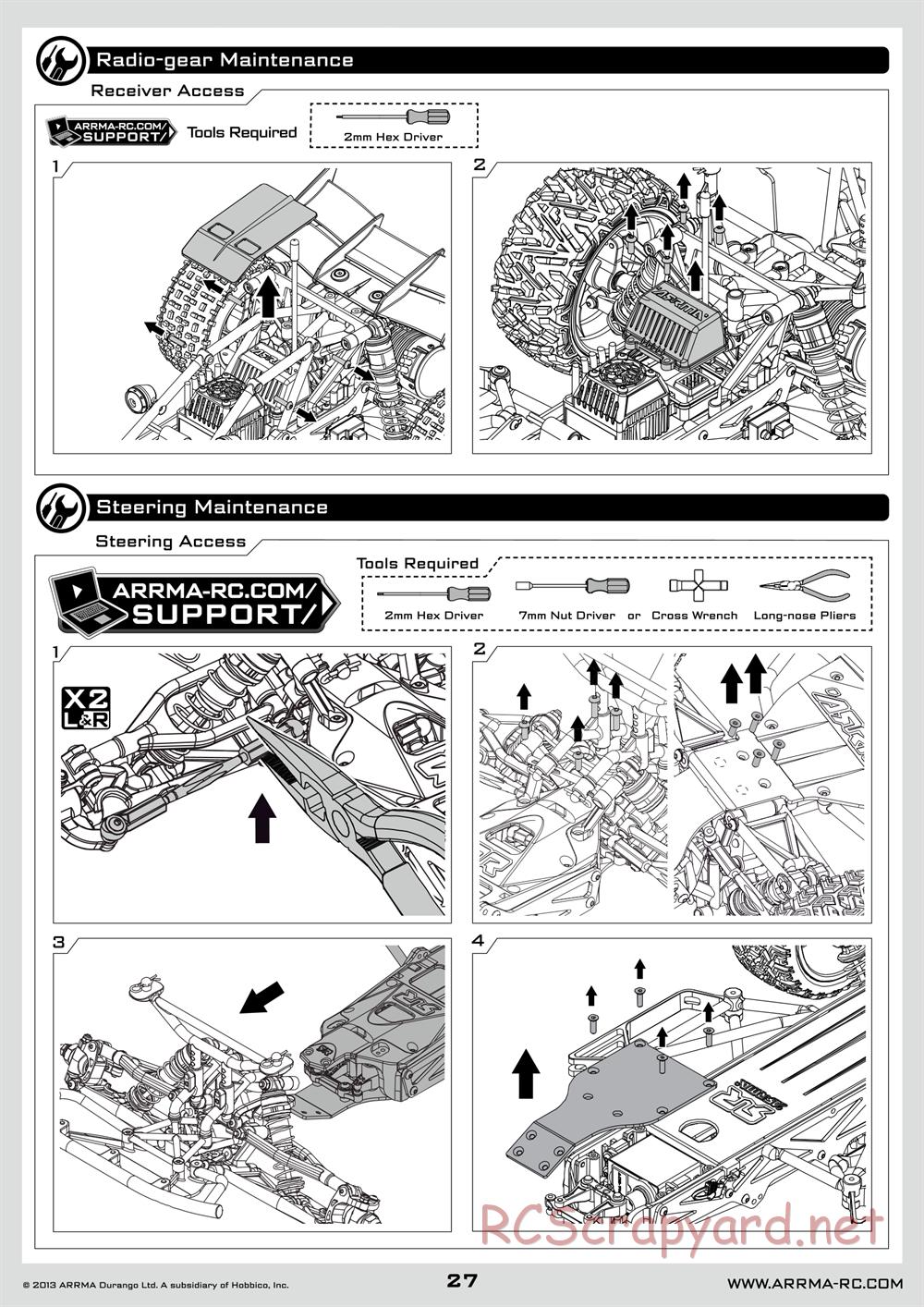 ARRMA - Vorteks BLS (2014) - Manual - Page 27