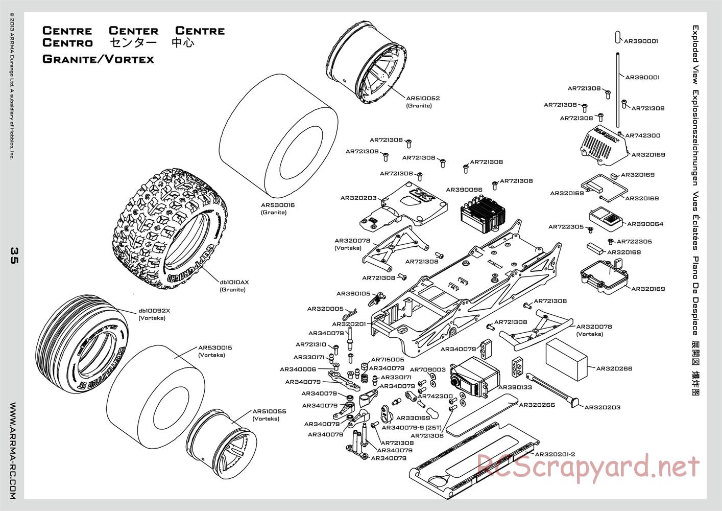 ARRMA - Vorteks BLS (2014) - Manual - Page 35