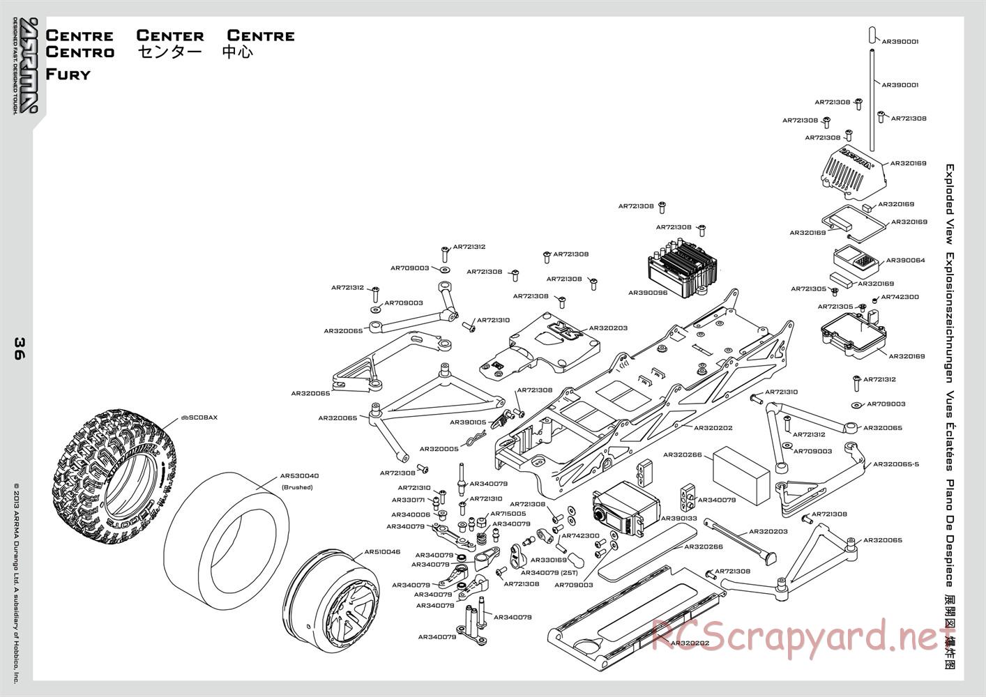 ARRMA - Vorteks BLS (2014) - Manual - Page 36