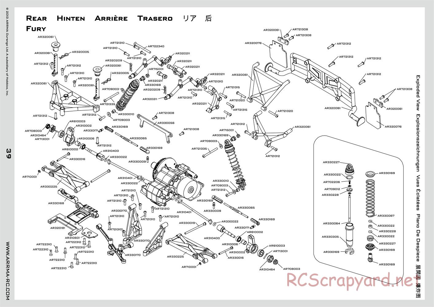 ARRMA - Vorteks BLS (2014) - Manual - Page 39