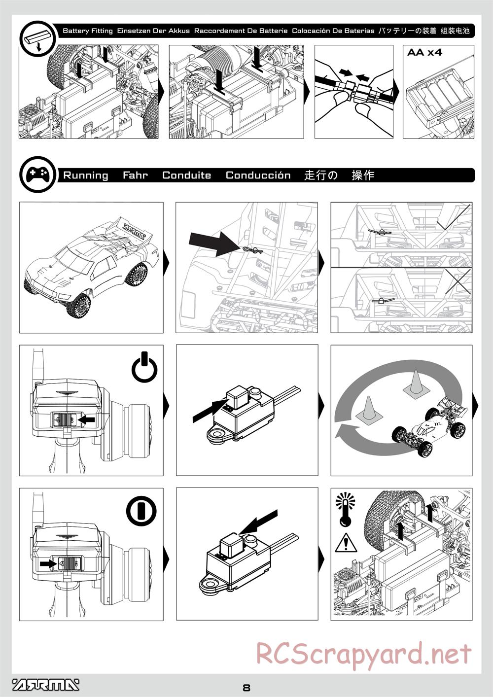 ARRMA - Senton 6S BLX (2014) - Manual - Page 8