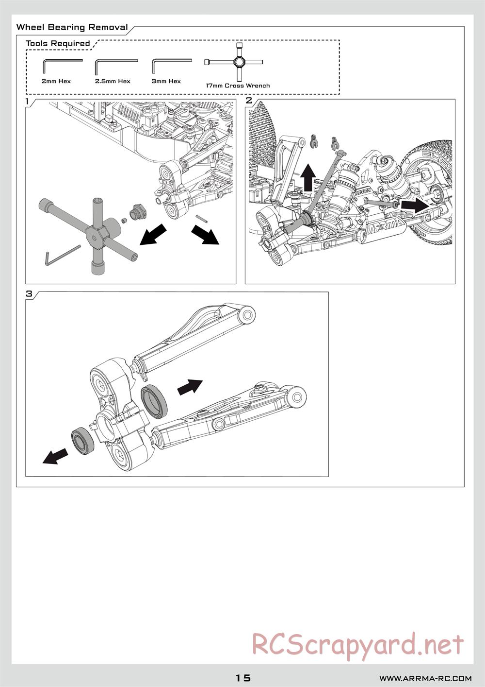 ARRMA - Senton 6S BLX (2014) - Manual - Page 15