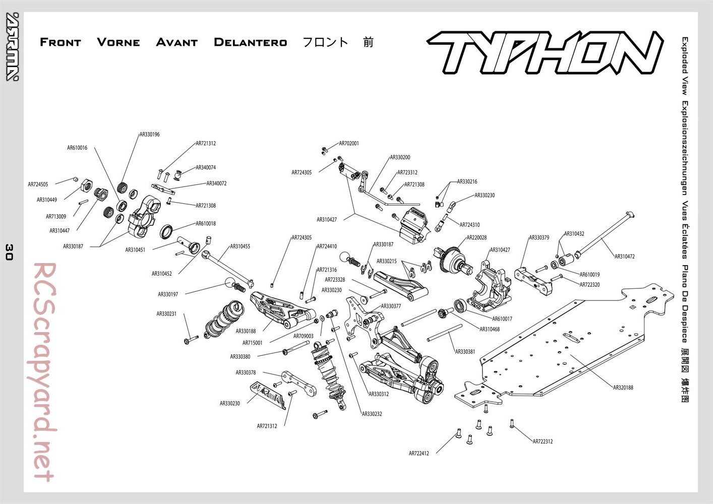 ARRMA - Senton 6S BLX (2014) - Manual - Page 30