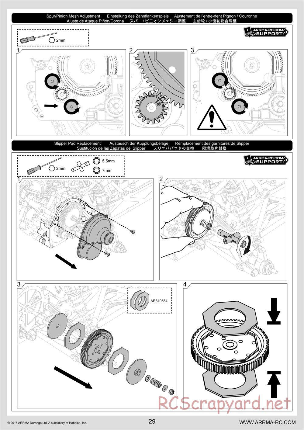 ARRMA - Raider BLX (2014) - Manual - Page 29