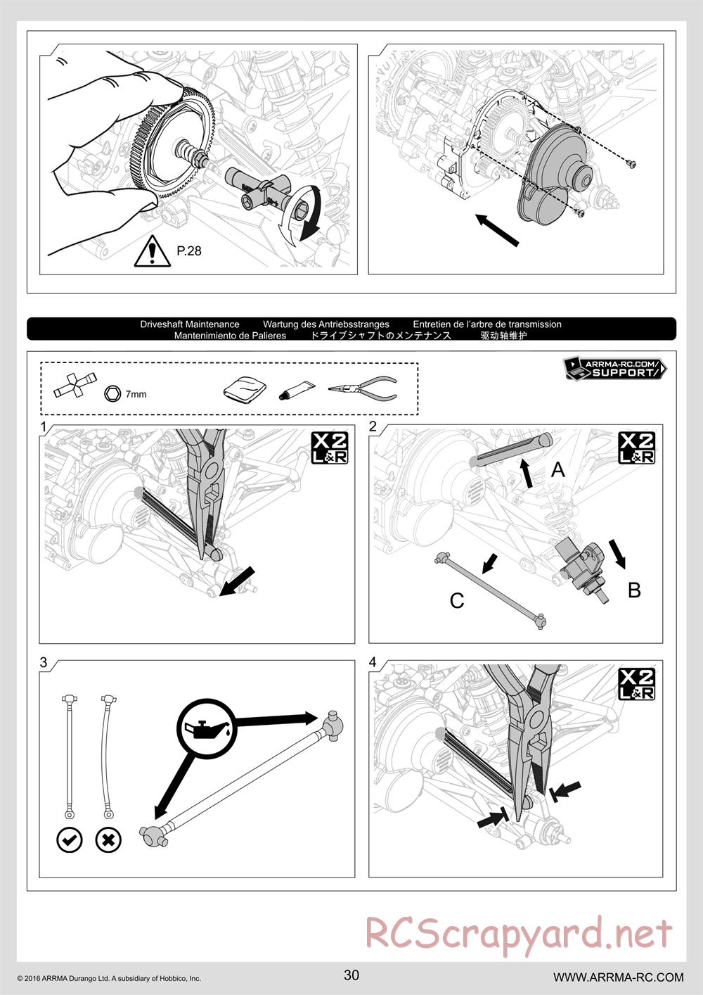 ARRMA - Raider BLX (2014) - Manual - Page 30