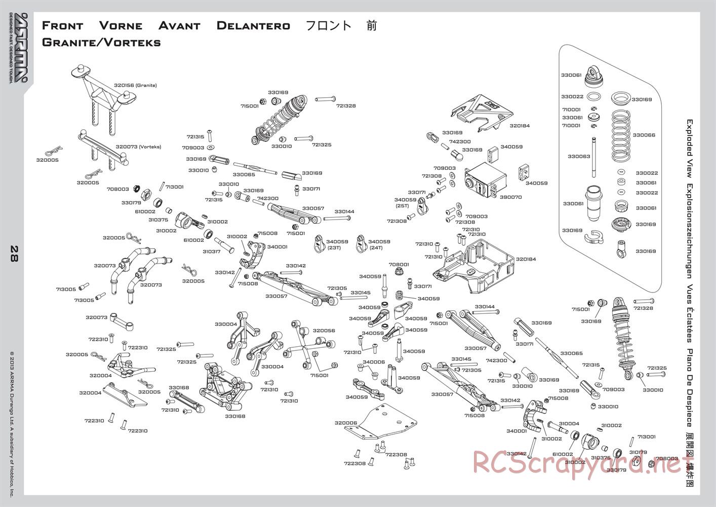 ARRMA - ADX-10 BLX (2013) - Manual - Page 28