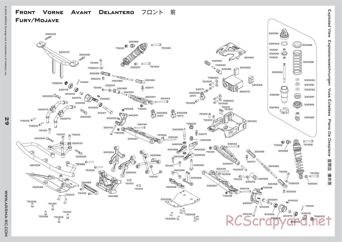 ARRMA - ADX-10 BLX (2013) - Manual - Page 29