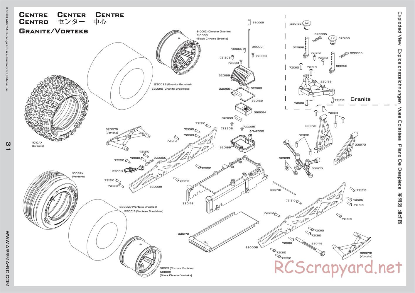 ARRMA - Raider BLX (2013) - Manual - Page 31