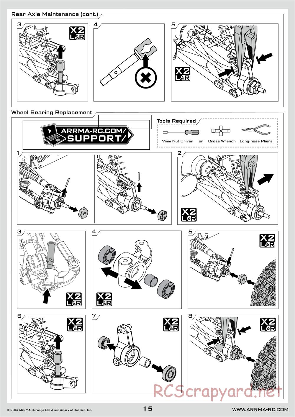 ARRMA - Granite BLX (2014) - Manual - Page 15