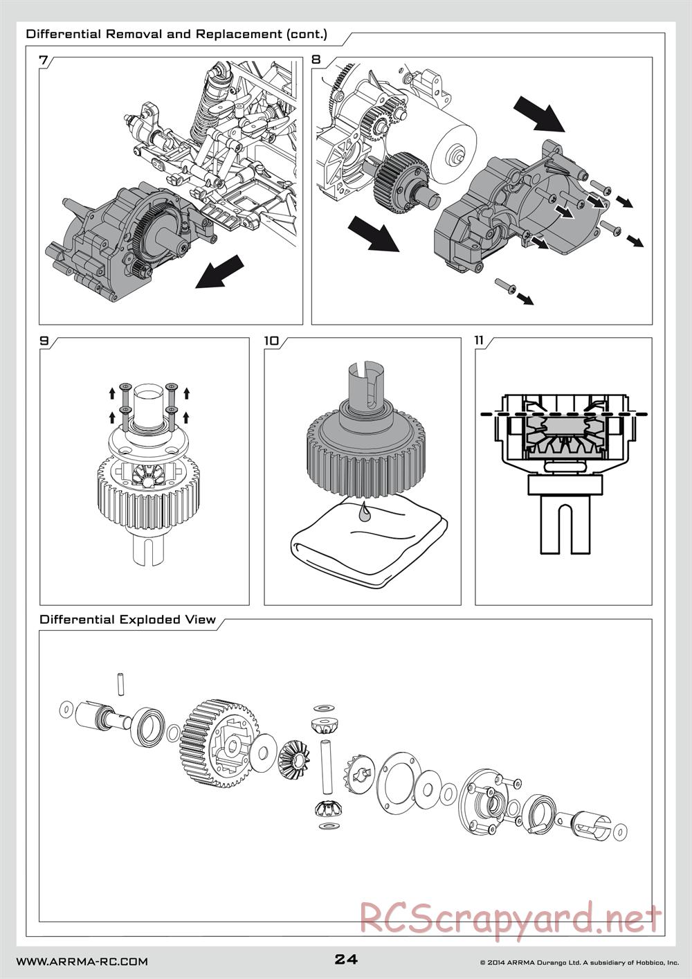 ARRMA - Granite BLX (2014) - Manual - Page 24