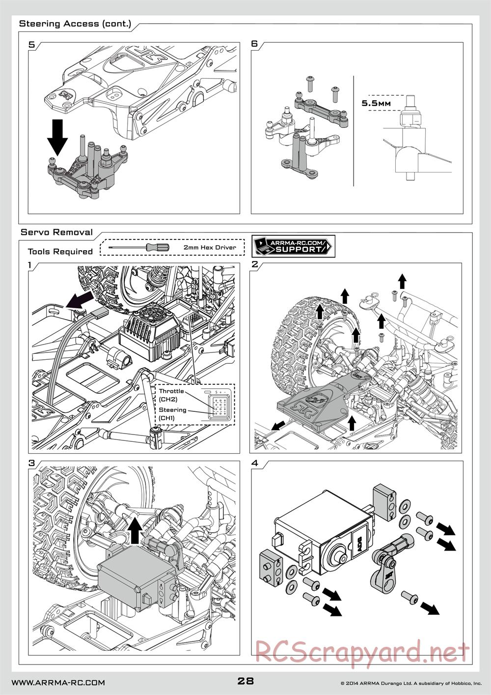 ARRMA - Granite BLX (2014) - Manual - Page 28