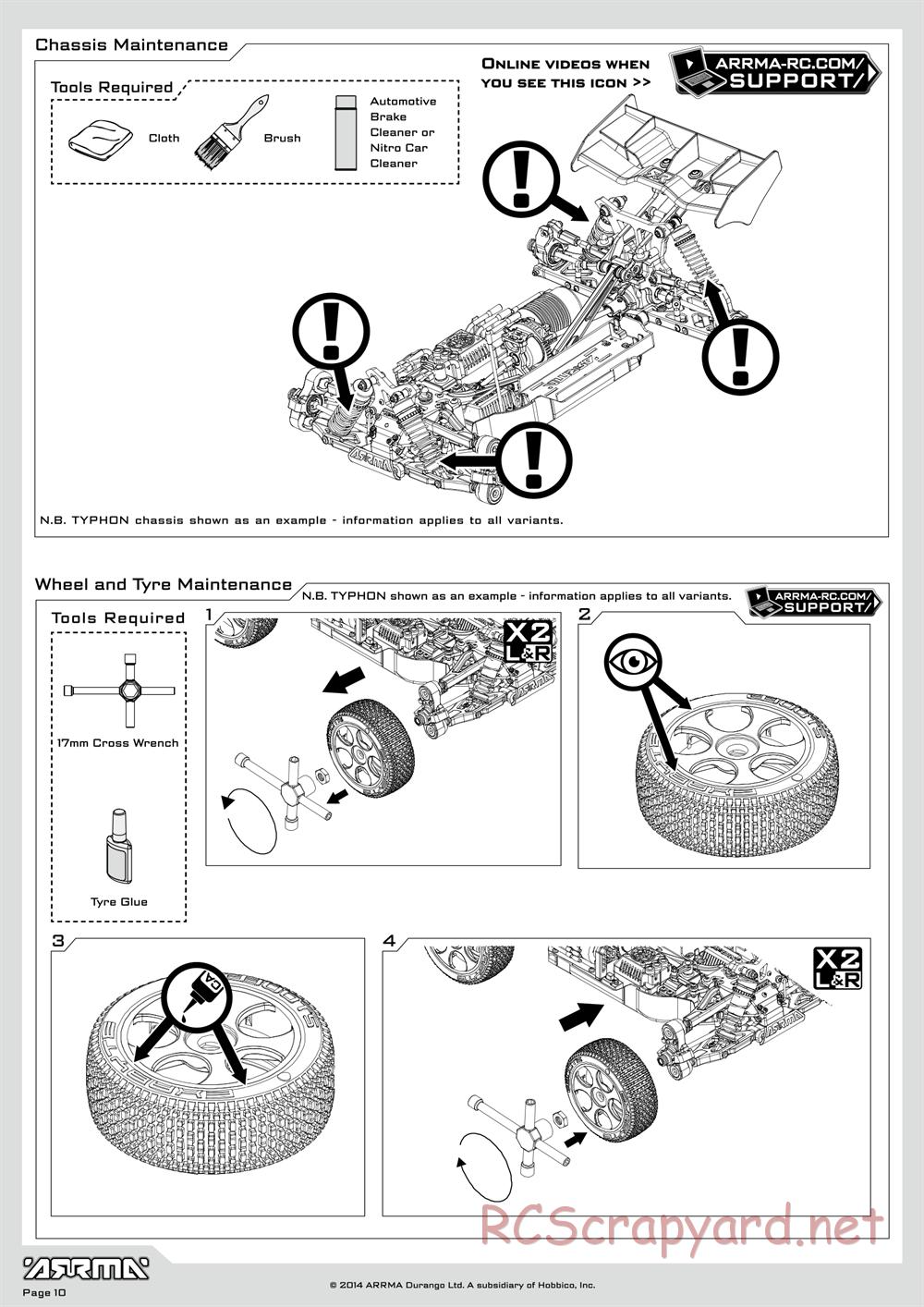 ARRMA - Typhon 6S BLX (2014) - Manual - Page 10