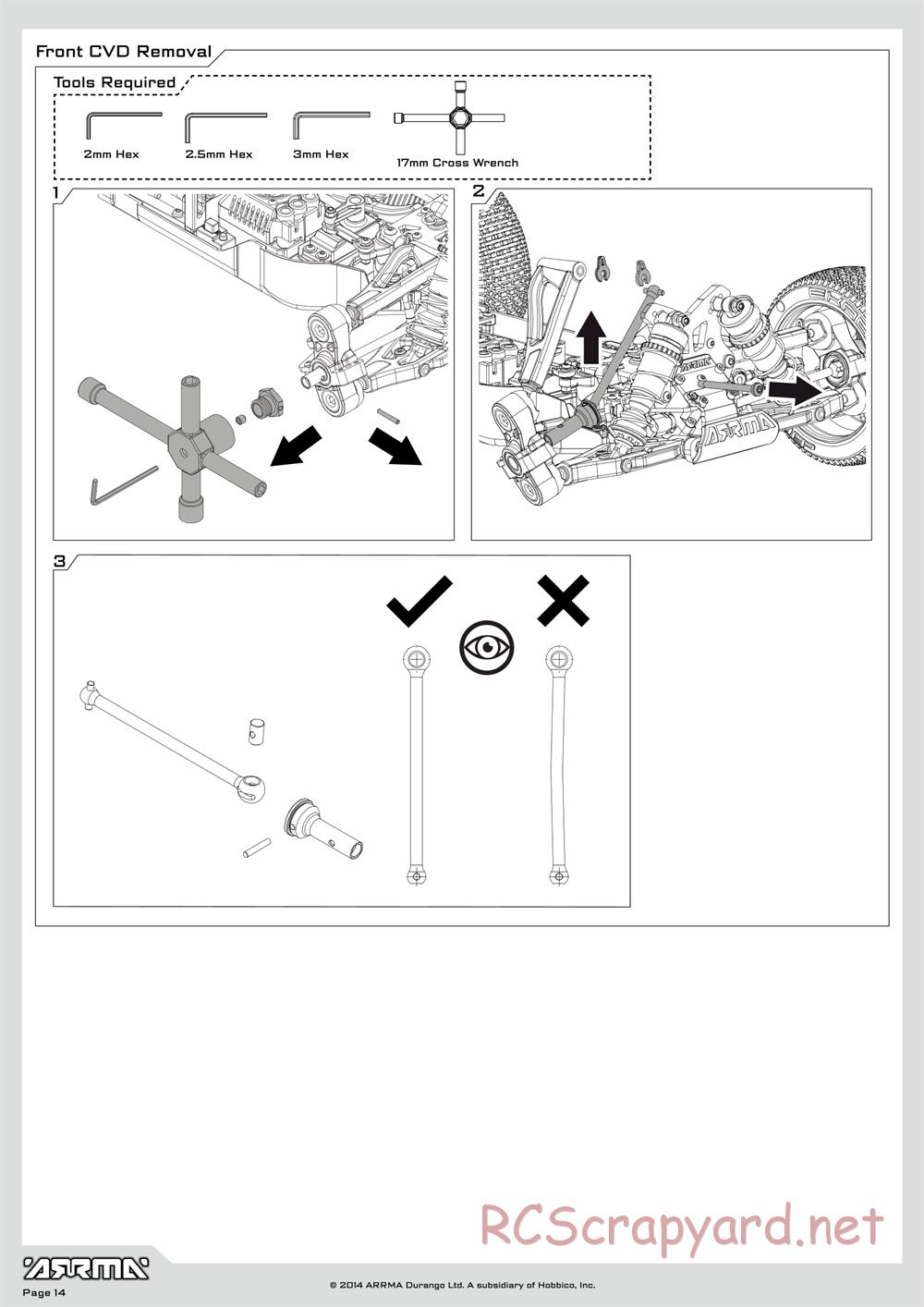 ARRMA - Typhon 6S BLX (2014) - Manual - Page 14