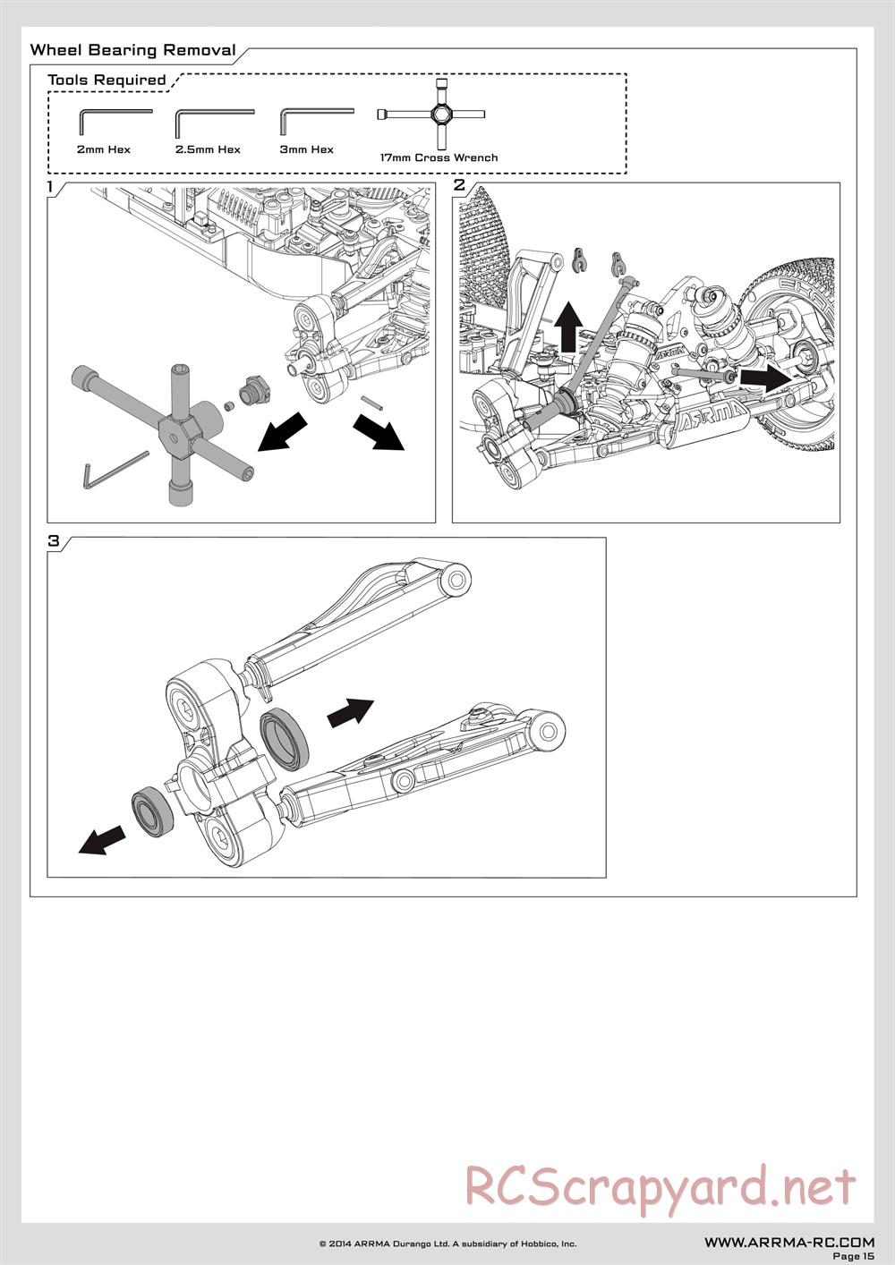 ARRMA - Typhon 6S BLX (2014) - Manual - Page 15