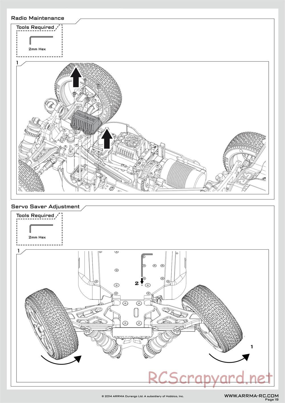 ARRMA - Typhon 6S BLX (2014) - Manual - Page 19