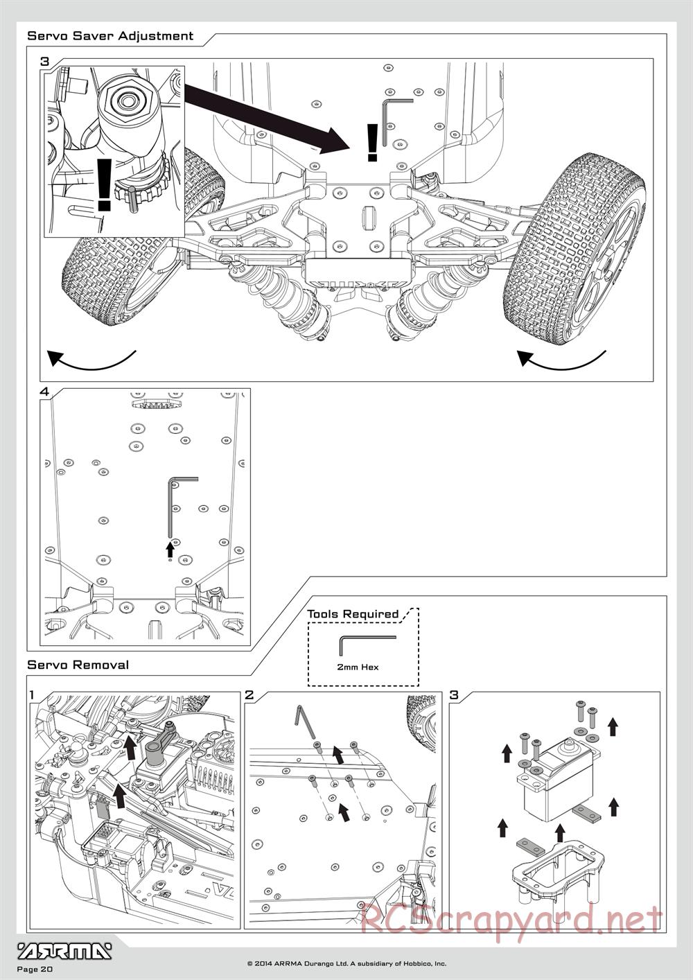 ARRMA - Typhon 6S BLX (2014) - Manual - Page 20