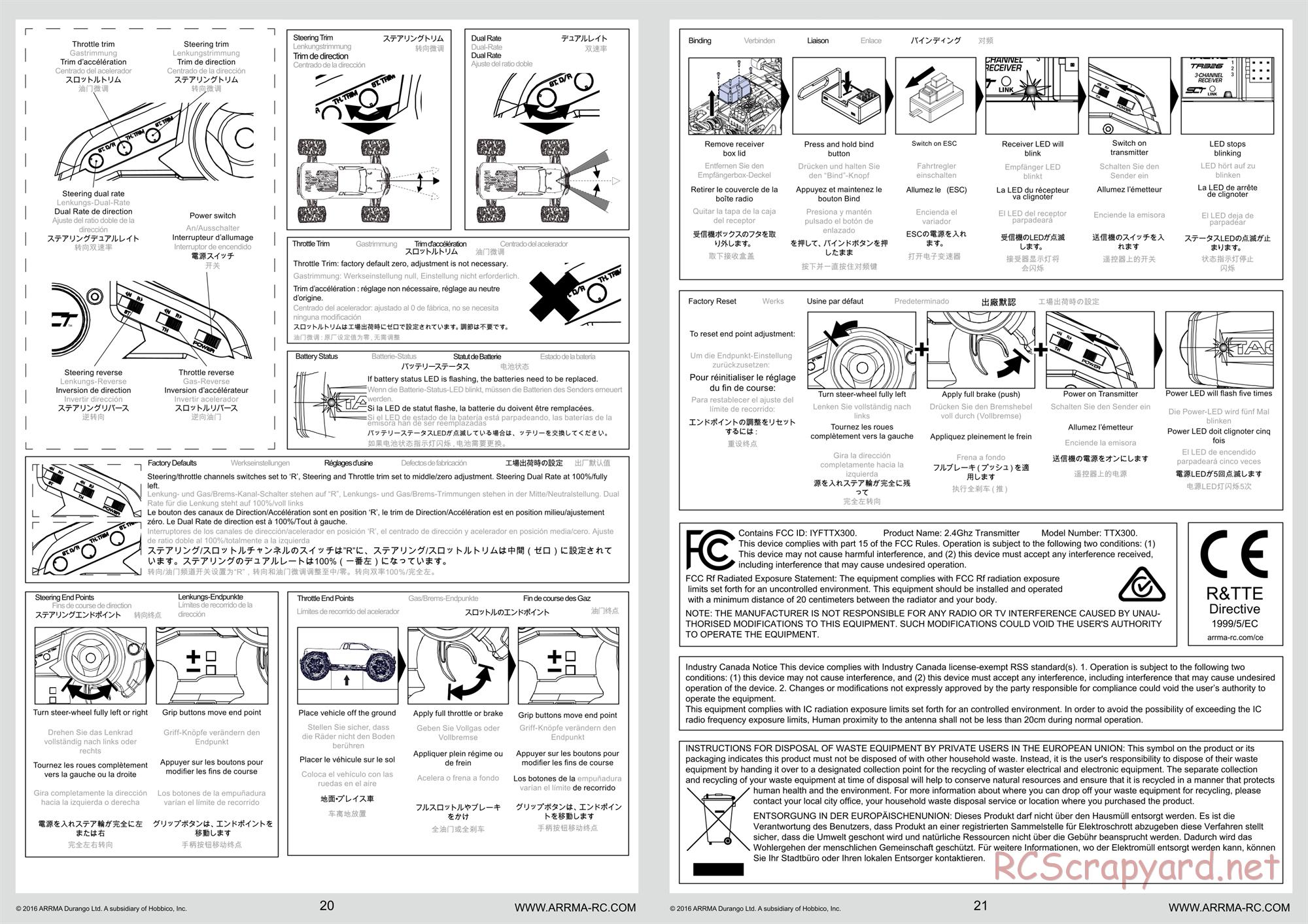 ARRMA - Fazon 6S BLX - Manual - Page 11